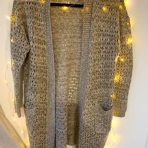 Knit cardigan